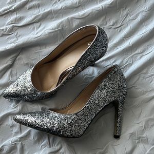 Sparkly heels